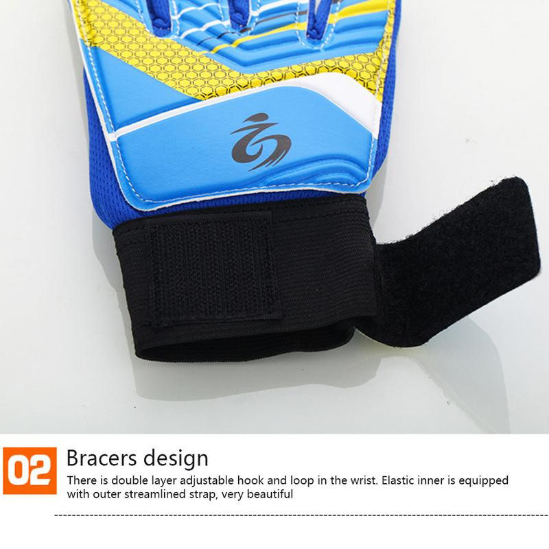 ZHENGDONG Gyerek focikapuskesztyű 5-16 éves gyermekeknek Puha kapuskesztyű gyerekek robogók