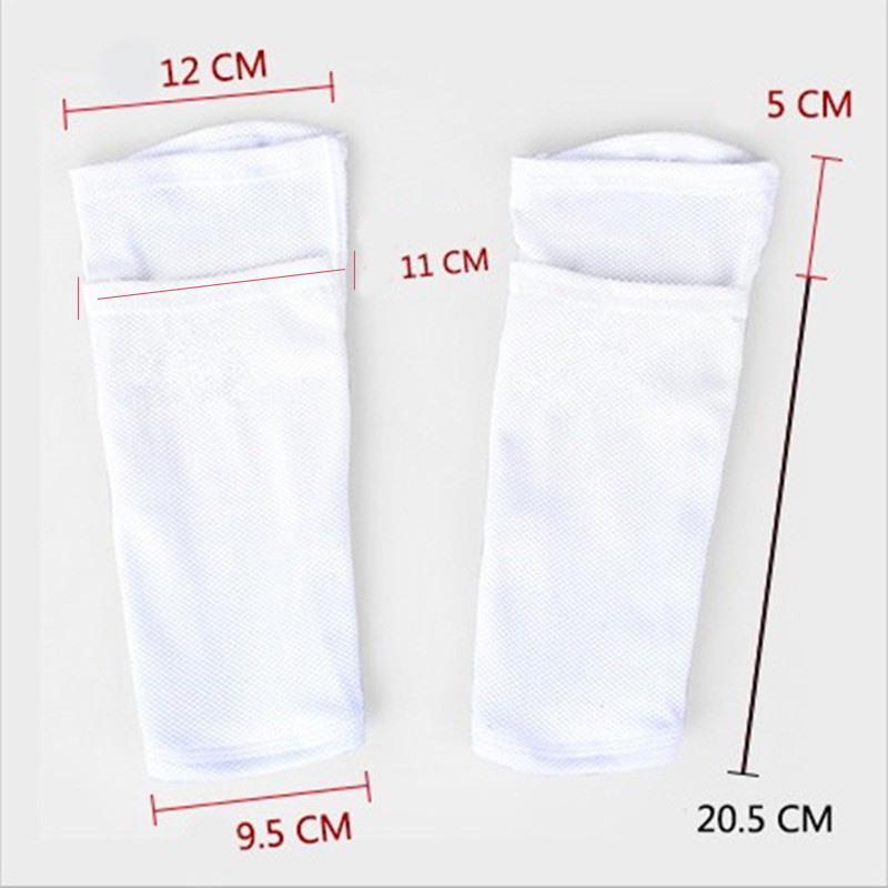 Μανίκια Shin Guard για ποδόσφαιρο Αθλητικό κολάν Πιάτο μαξιλαράκια ποδιών Μανίκια ύφασμα ασφαλείας Ποδόσφαιρο Προστατευτικό στήριγμα κνήμης για νέους