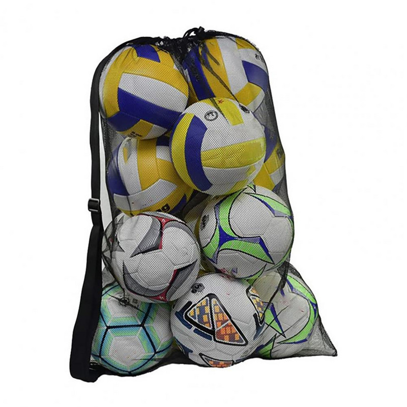 Mrežasta torba Lopta deblja Vezica velikog kapaciteta Sportska oprema Košarka Nogomet Sportska mrežasta torba za pohranu za djecu