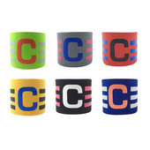 Futball Leader karszalag Professzionális futball karszalag Match futball karszalag Nejlon állítható kültéri sporttáblák magas elasztikus