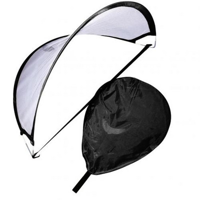 Összecsukható labdarúgás visszapattanó hálós futballkapu pattogtató hálós golf baseball jégkorong lövés-asszisztens edzőfelszerelés