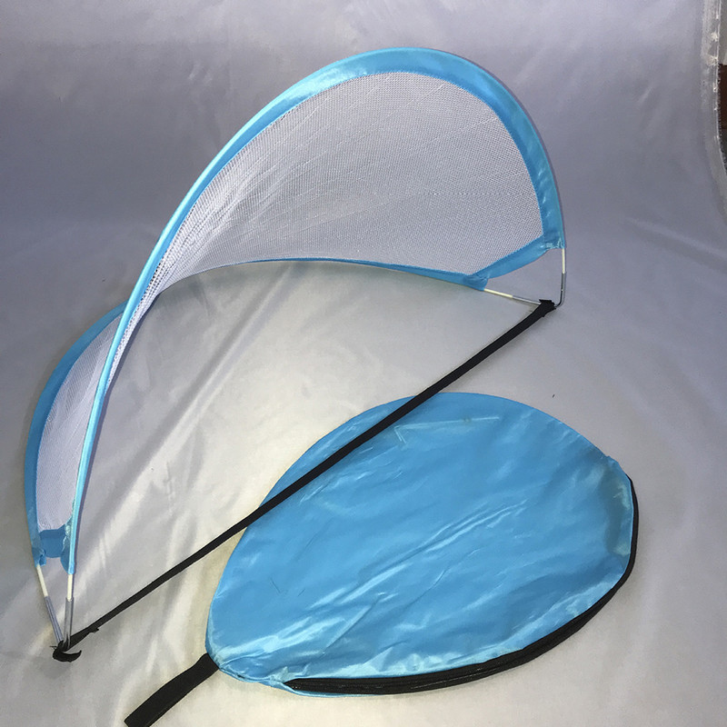 Összecsukható labdarúgás visszapattanó hálós futballkapu pattogtató hálós golf baseball jégkorong lövés-asszisztens edzőfelszerelés