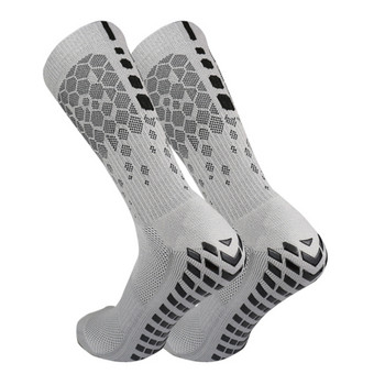Ανδρικές και γυναικείες κάλτσες Αντιολισθητικές κάλτσες ποδοσφαίρου Αναπνέουσες αθλητικές κάλτσες με λαβές για γυμναστήριο ποδοσφαίρου Yoga