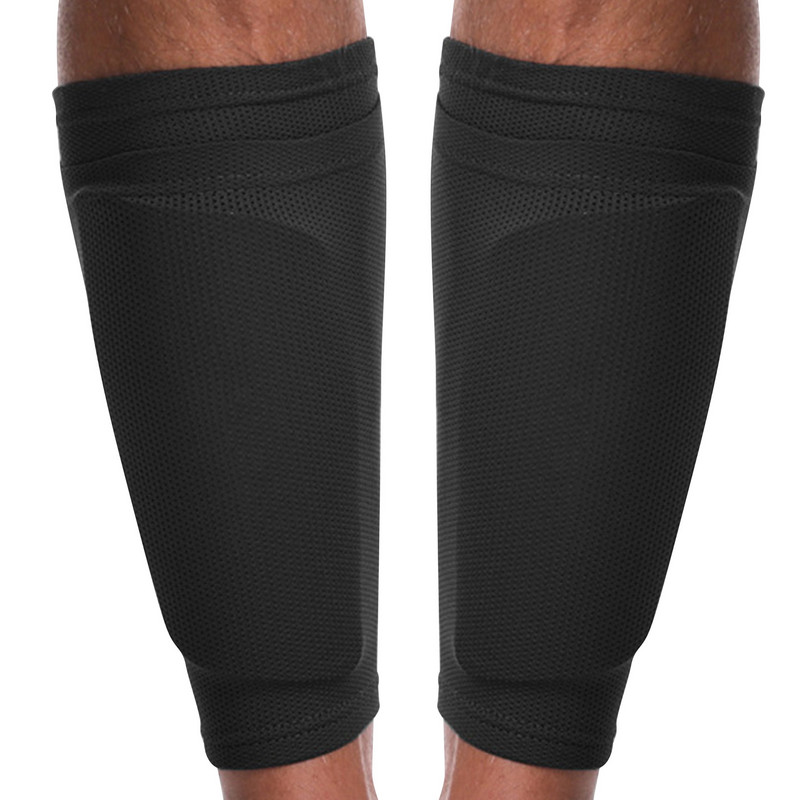 1 чифт футболни футболни чорапи за предпазители за пищяли за възрастни, защитни против приплъзване, удобни дишащи футболни чорапи за предпазители за пищяли за спортисти