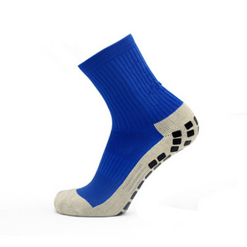 Противоплъзгащи се футболни футболни чорапи Мъжки спортни бягащи абсорбиращи потта дебели хавлиени долнища Баскетболни унисекс неплъзгащи се чорапи