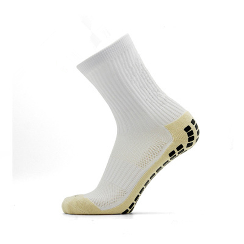 Csúszásgátló futball zokni Férfi Sport Futás Izzadságelnyelő Vastag Törölköző Alsó Kosárlabda Uniszex csúszásmentes tapadású harisnya