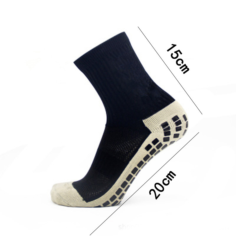 Csúszásgátló futball zokni Férfi Sport Futás Izzadságelnyelő Vastag Törölköző Alsó Kosárlabda Uniszex csúszásmentes tapadású harisnya