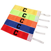 2 TK Jalgpall Jalgpall Reguleeritav Kapteni käepaelad Painduvad mängijarihmad Fluorestseerivad käerihmad Sport nailon 5 värvi