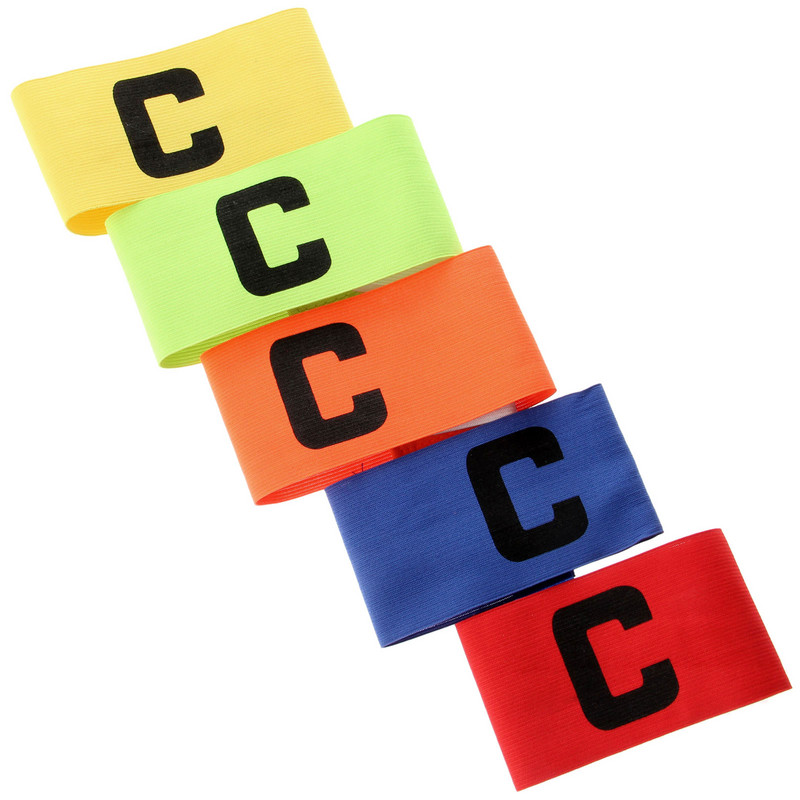 2 TK Jalgpall Jalgpall Reguleeritav Kapteni käepaelad Painduvad mängijarihmad Fluorestseerivad käerihmad Sport nailon 5 värvi