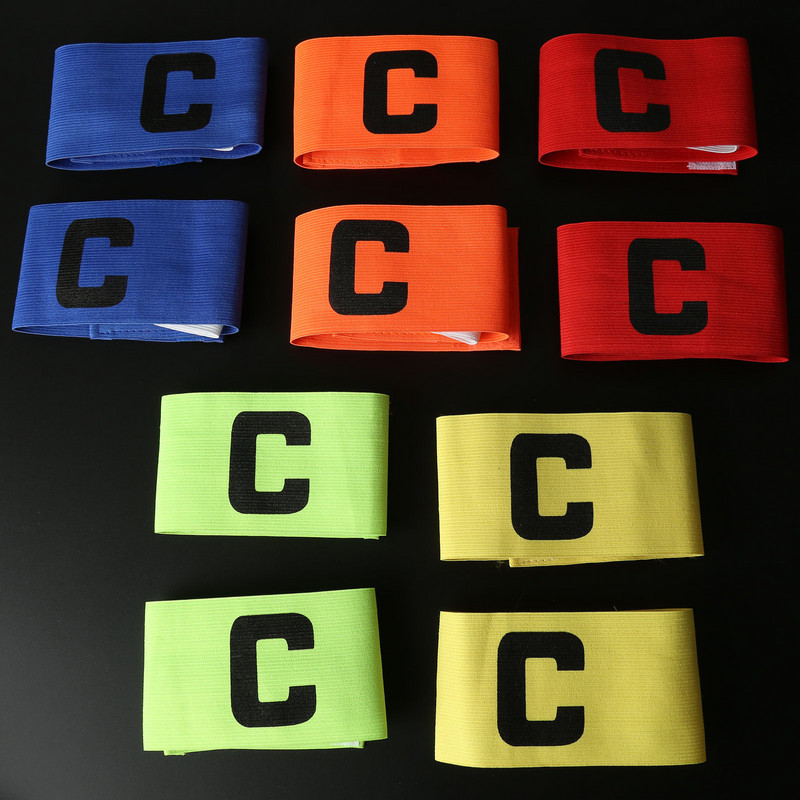 2 TK Jalgpall Jalgpall Reguleeritav Kapteni käepaelad Painduvad mängijarihmad Fluorestseerivad käerihmad Sport nailon 5 värvi