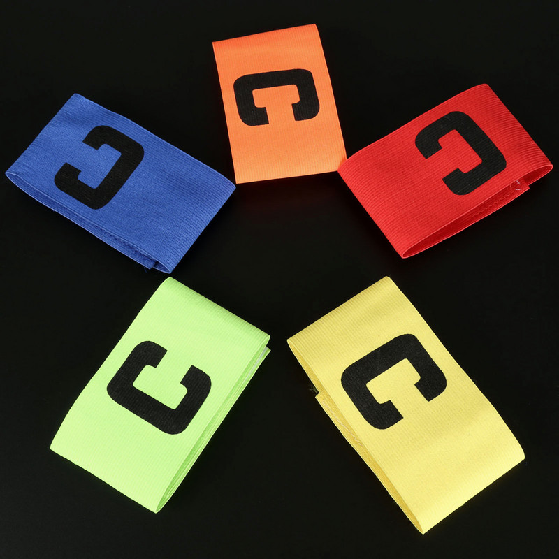 2 TK Jalgpall Jalgpall Reguleeritav Kapteni käepaelad Painduvad mängijarihmad Fluorestseerivad käerihmad Sport nailon 5 värvi