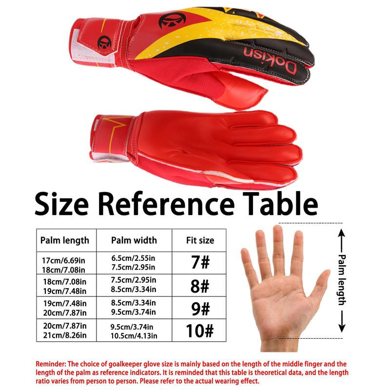 Väravavahikindad Sõrmekaitse Jalgpalli Väravavahikindad Väravavahi Jalgpallikindad Treeninglatekskindad täiskasvanutele ja noortele