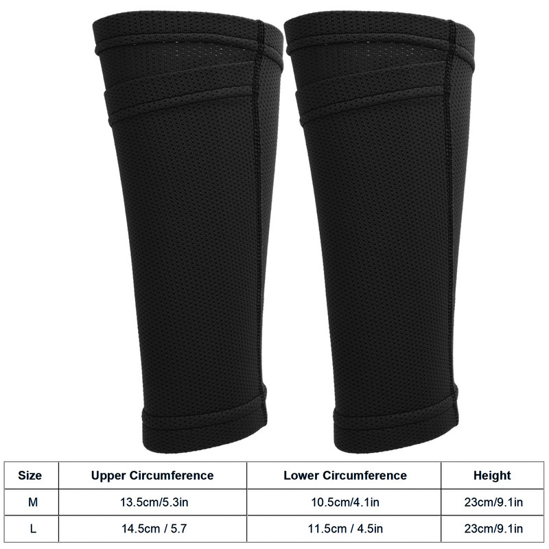 Kétrétegű sípcsontvédő Dupla rétegű sípcsontvédő zoknik Foci sípcsontvédő lábizmokhoz futballedzésekhez