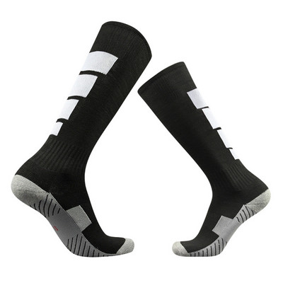 1 pereche de șosete de fotbal, șosete de ciclism în aer liber, șosete de fotbal pentru drumeții, șosete lungi de fotbal, șosete de sport respirabile, șosete de alergare