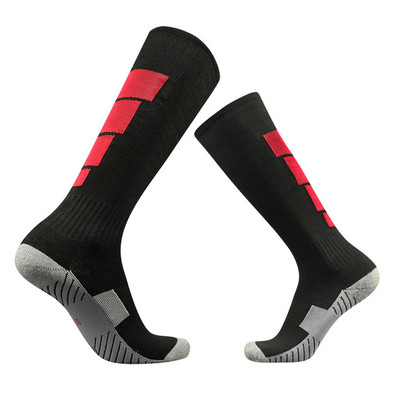 1 pereche de șosete de fotbal, șosete de ciclism în aer liber, șosete de fotbal pentru drumeții, șosete lungi de fotbal, șosete de sport respirabile, șosete de alergare