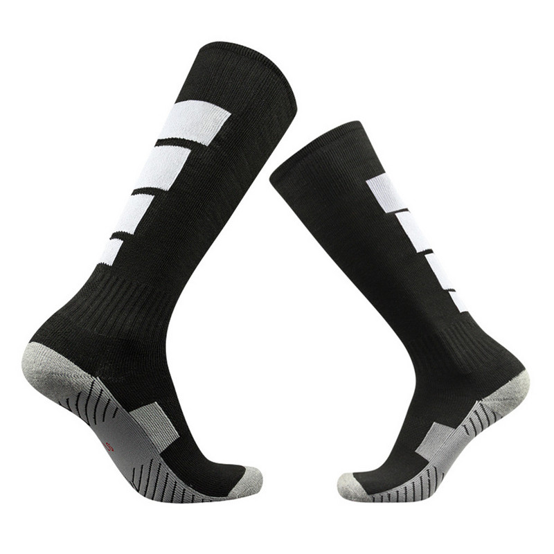 1 pereche de șosete de fotbal, șosete de ciclism în aer liber, șosete de fotbal pentru drumeții, șosete lungi de fotbal, șosete de sport respirabile, șosete de alergare