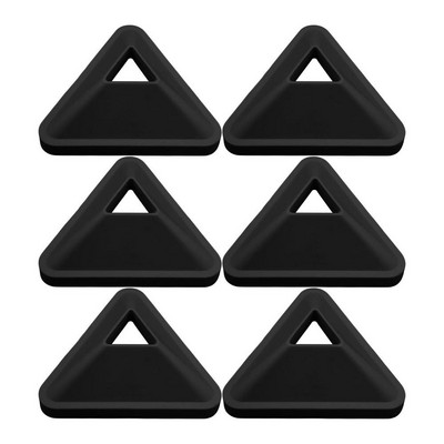 Kúpok futballedzésekhez 6 db Tartós tárcsás háromszög alakú készítők Játszótéri edzőfelszerelés Agility Labdarúgás Gyereksportok