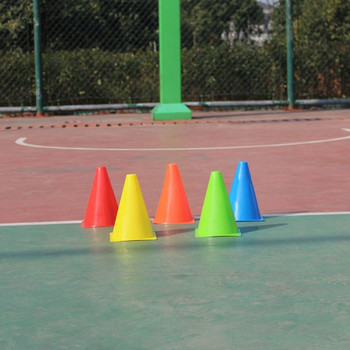 5 τμχ Training Traffic Cones Sport Marker Cones for Soccer Basketball Football Cones Training Υπαίθρια δραστηριότητα ή εκδήλωση