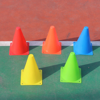5 τμχ Training Traffic Cones Sport Marker Cones for Soccer Basketball Football Cones Training Υπαίθρια δραστηριότητα ή εκδήλωση