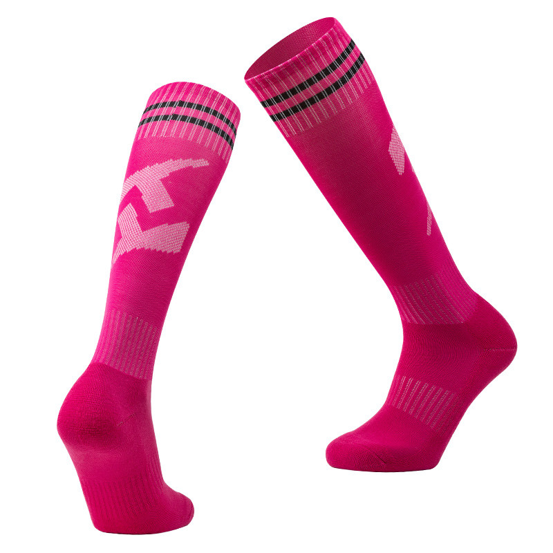 Naujos neslystančios futbolo kojinės Vyriškos guminės blokinės rankšluosčio apatinės ilgos futbolo kojinės Aukštos kokybės vyriškos moteriškos regbio kojinės