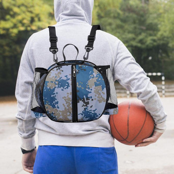 Футболна раница Чанта за носене за баскетболни топки Модна водоустойчива спортна раница Мъжка футболна чанта за момичета Ученическа чанта с голям капацитет