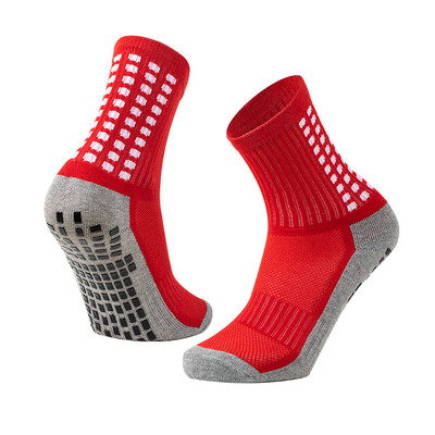 Futbola zeķes Sporta satvēriena zeķes Neslīdošas Basketbola zeķes Dozējošas Pretslīdes kokvilnas futbola zeķes Unisex sporta zeķes