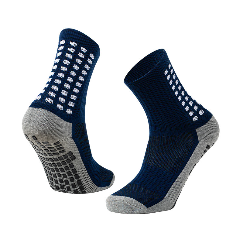 Futbolo kojinės Sportinės rankenos kojinės Neslystančios krepšinio kojinės Dozavimo neslystančios medvilninės futbolo kojinės Unisex sportinės kojinės