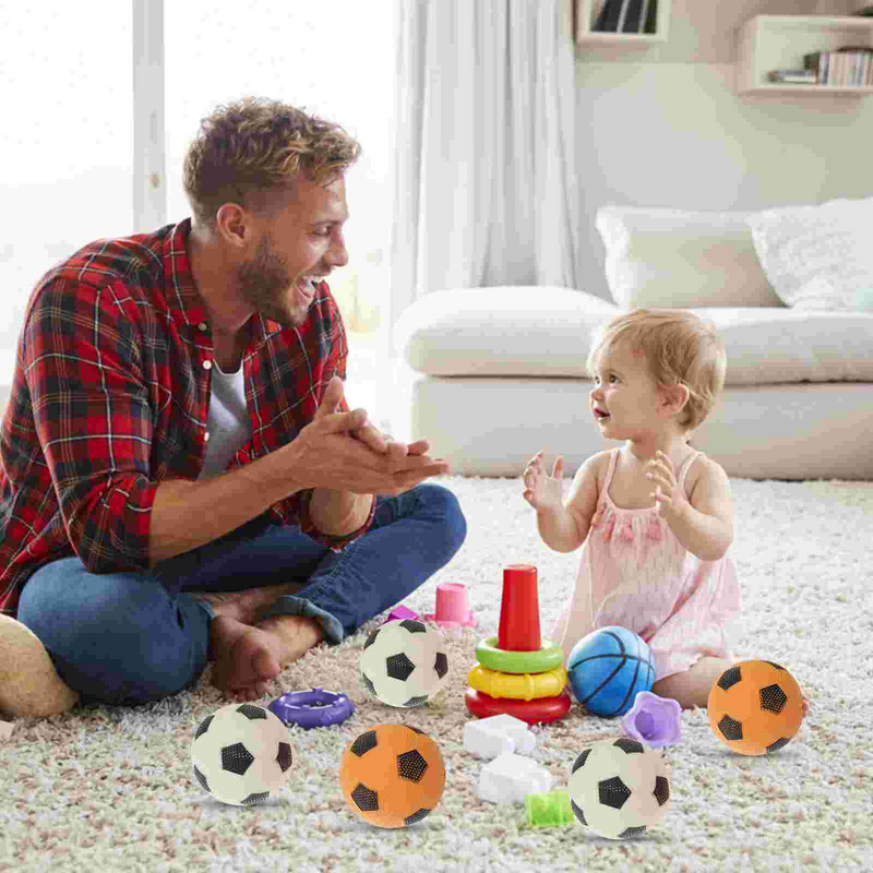 5 db pattogós labdák gyerekeknek sportjátékok mini futballjátékok felfújható futballjátékok gyerekeknek biliárdlabda futballlabdák csocsólabdák