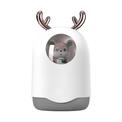 USB Aroma Diffuser Овлажнител Ароматерапия Дифузор за етерично масло Cool Mist Мини преносим овлажнител за кола Домашен офис Спалня