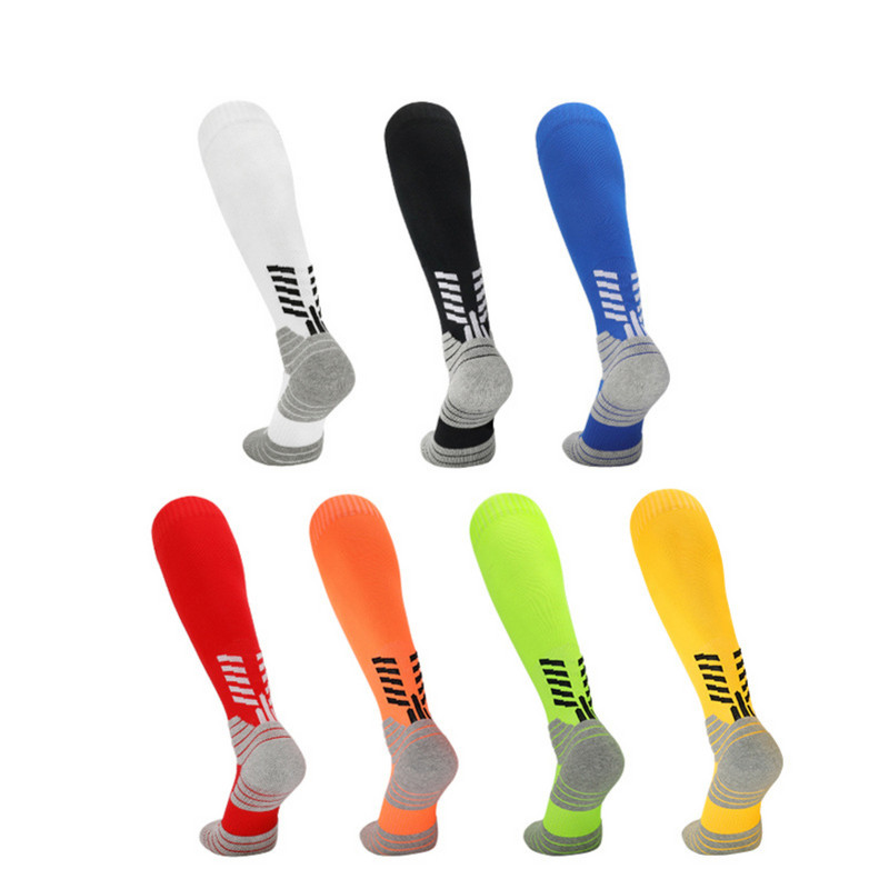 Térd feletti zokni Térd Legging Röplabda Hosszú zokni Pamut Professzionális Hosszú zokni Vastagított Sportzokni Kényelmes Nylon