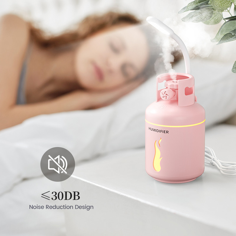 GAIATOP nešiojamas oro drėkintuvas aromaterapinis eterinių aliejų difuzorius stalinis USB drėkintuvas mini purkštukas automobilinis tylus difuzorius