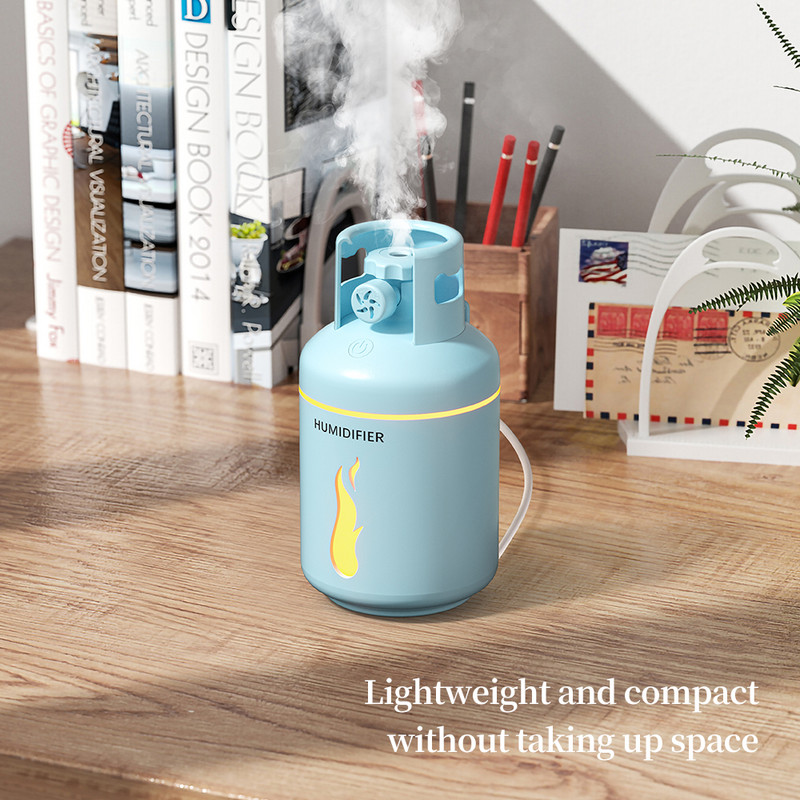 GAIATOP nešiojamas oro drėkintuvas aromaterapinis eterinių aliejų difuzorius stalinis USB drėkintuvas mini purkštukas automobilinis tylus difuzorius
