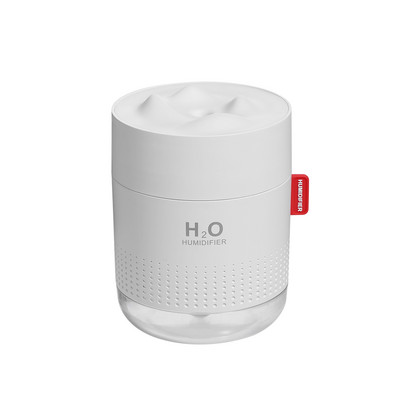 Hordozható ultrahangos párásító 500ml Snow Mountain H2O USB aroma légdiffúzor romantikus éjszakai lámpával Humidificador diffúzorral