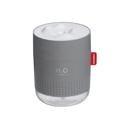 Hordozható ultrahangos párásító 500ml Snow Mountain H2O USB aroma légdiffúzor romantikus éjszakai lámpával Humidificador diffúzorral
