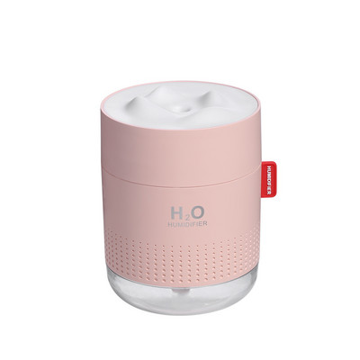 Hordozható ultrahangos párásító 500ml Snow Mountain H2O USB aroma légdiffúzor romantikus éjszakai lámpával Humidificador diffúzorral