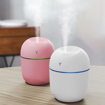 250ML Mini Humidifier Air USB Aroma Essential Oil Diffuser for Home Car Ultrasonic Mist Maker with LED Night Lamp Diffuser