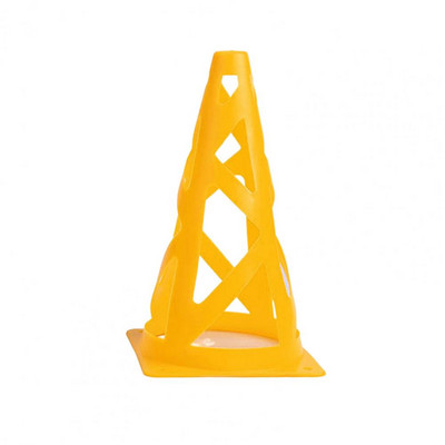 Αθλητικός κώνος Ανθεκτικό στην τριβή Κοίλο Σχέδιο Τετράγωνο πάτο 23cm Πινακίδα προπόνησης ποδοσφαίρου Κάδος προπόνησης αξεσουάρ