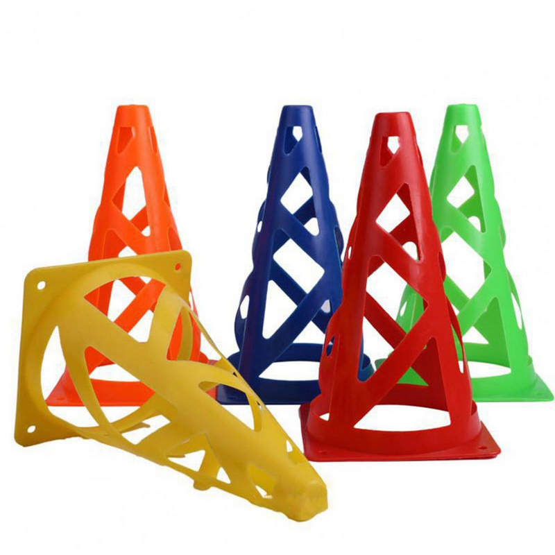 Αθλητικός κώνος Ανθεκτικό στην τριβή Κοίλο Σχέδιο Τετράγωνο πάτο 23cm Πινακίδα προπόνησης ποδοσφαίρου Κάδος προπόνησης αξεσουάρ