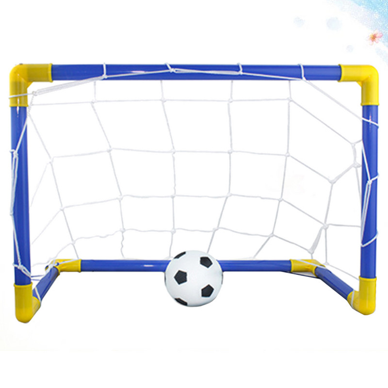 Szabadtéri sportjátékok Labdarúgás Gyerekek Futball Kapu Foci Játék Összecsukható Futball Gólok Backyard