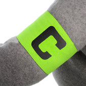 2tk Jalgpall Korvpallimärk Kapten Armban Polüester jalgpall Sport C Words Painduvad reguleeritavad mängijarihmad 4 värvi 33*7cm