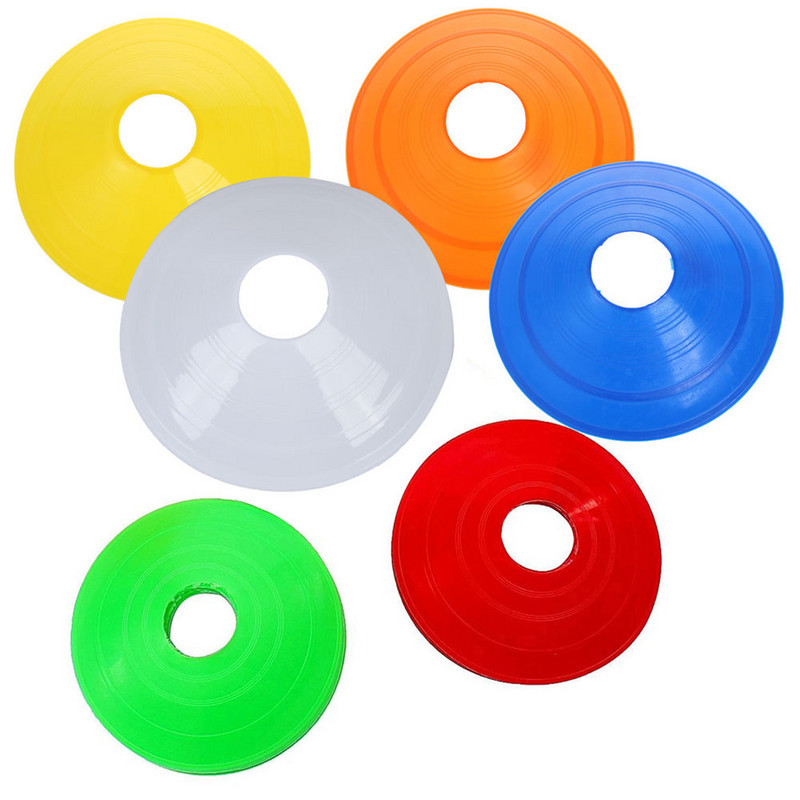 10 db Futballkúp Csészealj Futball Cross Training Sport Space Marker Landmark