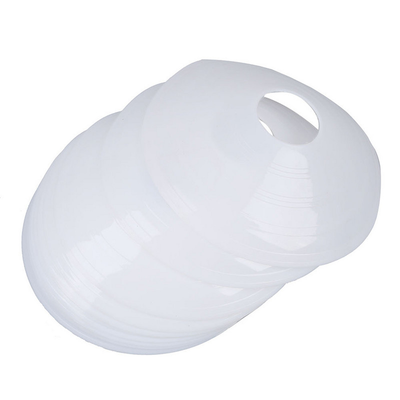 10 db Futballkúp Csészealj Futball Cross Training Sport Space Marker Landmark