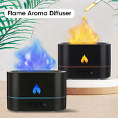 Difuzor cu flacără de culoare dublă, uleiuri esențiale, parfum, aromă, umidificator de aer și difuzor de miros, miros electric pentru distribuitor acasă
