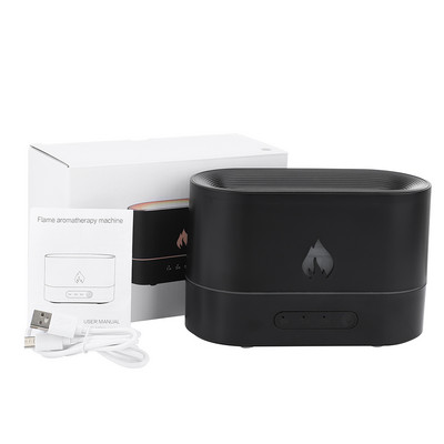 Difuzor cu flacără de culoare dublă, uleiuri esențiale, parfum, aromă, umidificator de aer și difuzor de miros, miros electric pentru distribuitor acasă