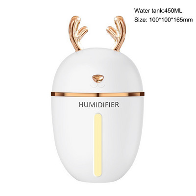 Klassikaline parfüümipudeli õhuniisutaja USB Ultraheli Cool Mist Maker LED-valgustusega auto õhupuhasti värskendaja jaoks