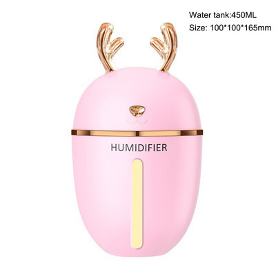 Klassikaline parfüümipudeli õhuniisutaja USB Ultraheli Cool Mist Maker LED-valgustusega auto õhupuhasti värskendaja jaoks