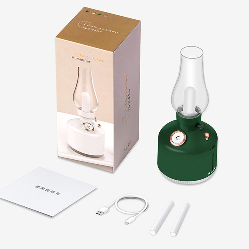 Difuzor de aromă cu umidificator de aer cu lampă retro Filterhualv cu baterie de litiu de 1200 mAh Difuzor de uleiuri esențiale Difuzor de aromă