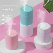 220ml USB Air Humidifier Mini Portable Essential Oil Diffuser Ultrasonic Cool Mist Maker Purifier Night Light Home Office