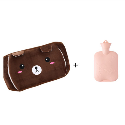 Mielas gyvūnų šiltas pliušinis maišelis juosmens dangtelis Kawaii vandens butelio diržas didelis rankų šildytuvas nešiojamas rankų šildytuvas namų šildymui