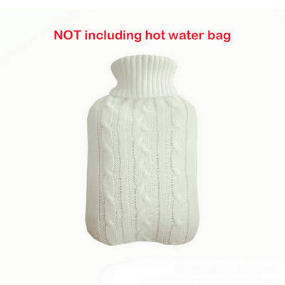 Kokybiškas megztas karšto vandens butelio dangtelis, skirtas 2 l.